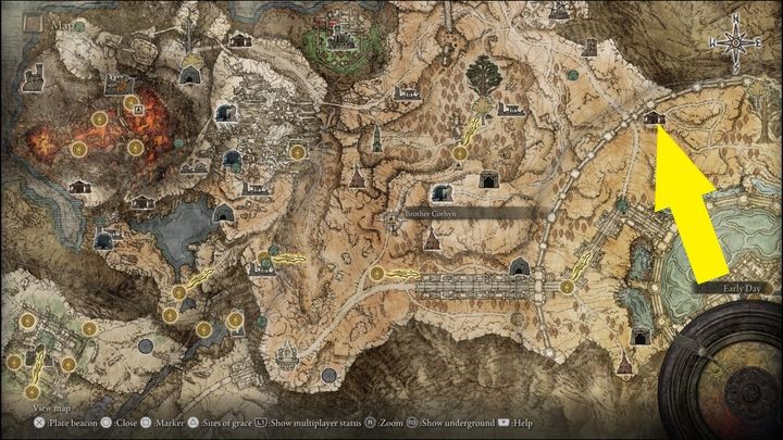 The third version of the boss is in the Altus Plateau , more specifically in the Hermit Merchant's Shack - Elden Ring: Bell Bearing Hunter - boss, how to beat? - Stormhill - Elden Ring Guide