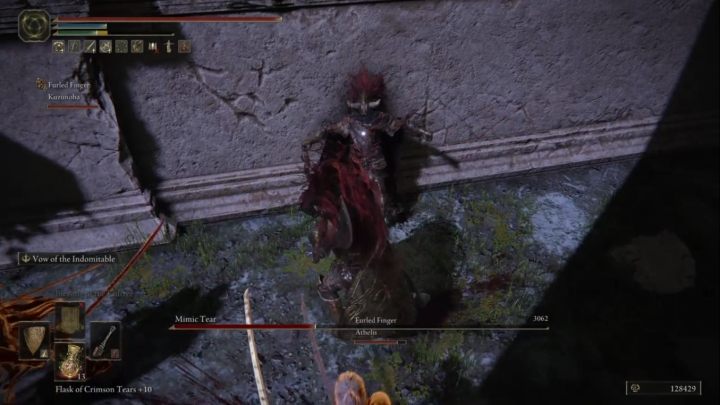 However, if you want to face your opponent in a standard way, you have to reckon with the fact that you are fighting with your perfect copy - Elden Ring: Mimic Tear - boss, how to beat? - Siofra River - Elden Ring Guide