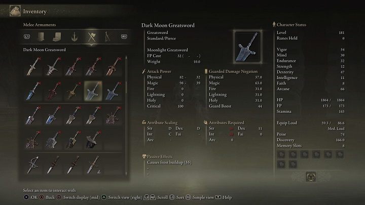 Weapon Type: Greatsword - Elden Ring: Legendary Armaments - list - Trophy Guide - Elden Ring Guide