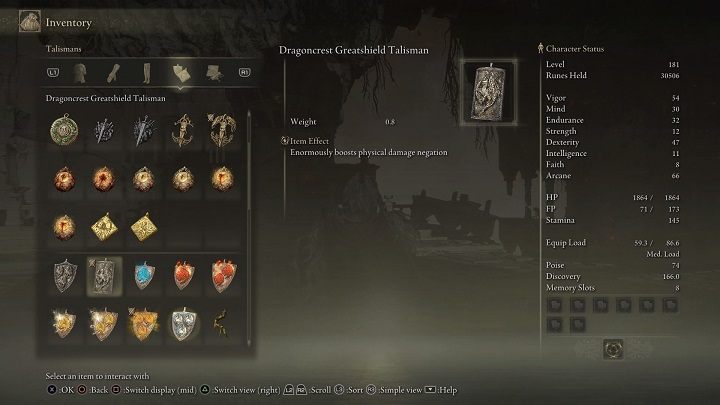 Item Effect: Enormously increases Physical Damage reduction - Elden Ring: Legendary Talismans - Trophy Guide - Elden Ring Guide