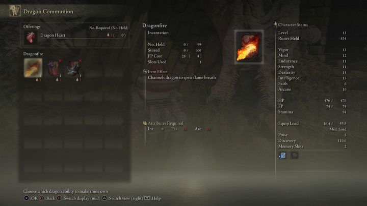 Travel to the Church of Dragon Communion - Elden Ring: Sorceries and Incantations (Limgrave) - list of all - Limgrave - Elden Ring Guide