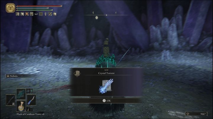 You will receive the spell by defeating the Crystallians Trio in the Sellia Hideaway - Elden Ring: Sorceries and Incantations (Caelid) - lis of all - Caelid - Elden Ring Guide