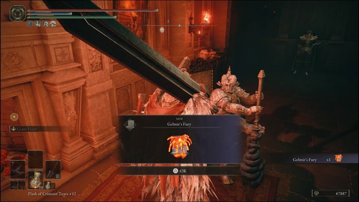 After completing the task, return to Bernahl and he will reward you with the spell - Elden Ring: Sorceries and Incantations (Mt. Gelmir) - list of all - Mt. Gelmir - Elden Ring Guide