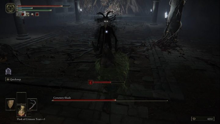 Fighting the boss alone is much easier - Elden Ring: Cemetery Shade - boss, how to beat? - Liurnia of the Lakes - Elden Ring Guide