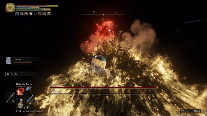 After defeating the first of the twins, approach the second - Elden Ring: Fell Twin - boss, how to defeat? - Leyndell, the royal capital - Elden Ring Guide