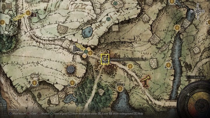 The first map fragment you'll find will probably be one of Limgrave, West - Elden Ring: Map fragments - list, where to find them - FAQ - Elden Ring Guide