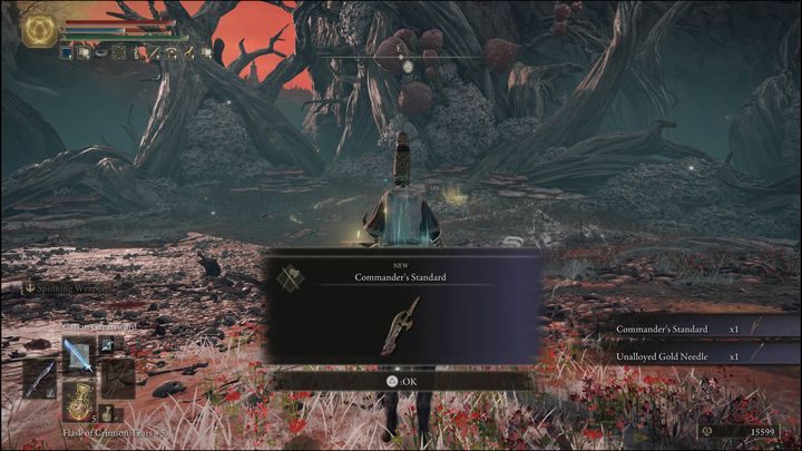 This is a reward for defeating Commander O'Neil - Elden Ring: Millicent and Gowry questline - walkthrough - Quests - Elden Ring Guide