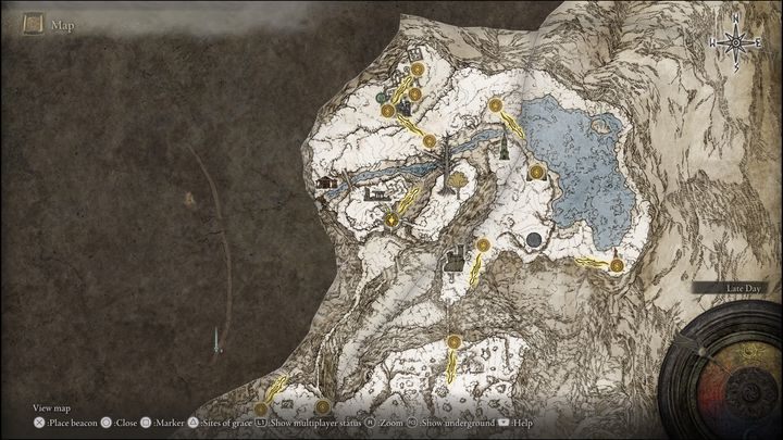 Millicent's exact location is at Ancient Snow Valley Ruins site of grace - Elden Ring: Millicent and Gowry questline - walkthrough - Quests - Elden Ring Guide