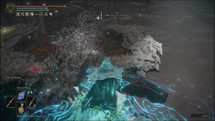 The arrow on your map will lead you to an arena where you need to face the tree spirit - Elden Ring: Millicent and Gowry questline - walkthrough - Quests - Elden Ring Guide