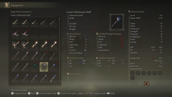 The best staff in the game and the perfect weapon for mages - Elden Ring: Best weapons - list - Basics - Elden Ring Guide