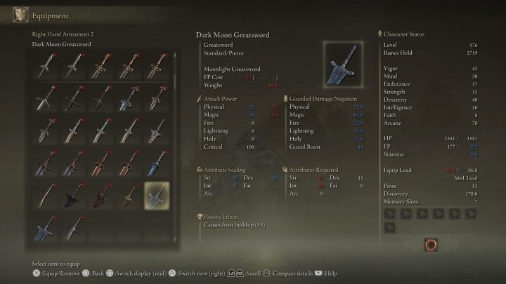 FromSoftware's flagship weapon, its various versions can be found in many games of the Japanese developer - Elden Ring: Best weapons - list - Basics - Elden Ring Guide