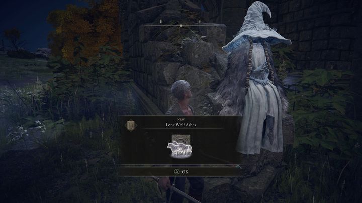 There are two ways to get Lone Wolf Ashes - Elden Ring: Ashes of War and Spirit Ashes (Limgrave) - list of all - Limgrave - Elden Ring Guide