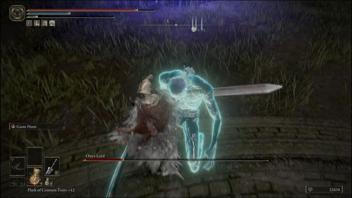 When you break his stance, which is a fairly simple task, you can perform a critical hit that deals high damage to him - Elden Ring: Alabaster Lord boss encounter - how to defeat? - Weeping Peninsula - Elden Ring Guide