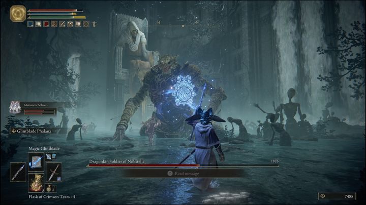 No matter where you are, keep a close eye on your opponent - Elden Ring: Dragonkin Soldier of Nokstella boss battle - how to defeat? - Ainsel River - Elden Ring Guide