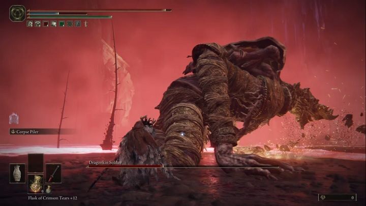 When it comes to standard versions, the combat is less complex, as they don't use magic, and the battle consists of a single phase only - Elden Ring: Dragonkin Soldier of Nokstella boss battle - how to defeat? - Ainsel River - Elden Ring Guide