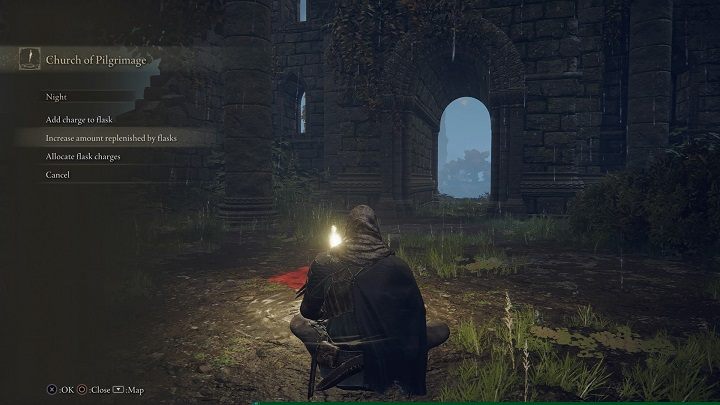 To increase the healing effects of the Sacred Flask, you must first find a Sacred Tear, then while resting at a Site of Grace, select the Flasks menu and then Increase amount replenished by flasks - Elden Ring: Sacred Tears - where to find? - FAQ - Elden Ring Guide