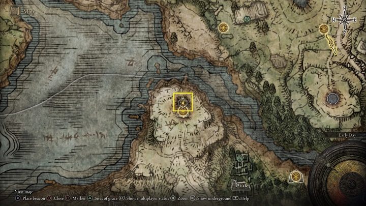 Church of Pilgrimage is located on the Weeping Peninsula - Elden Ring: Sacred Tears - where to find? - FAQ - Elden Ring Guide