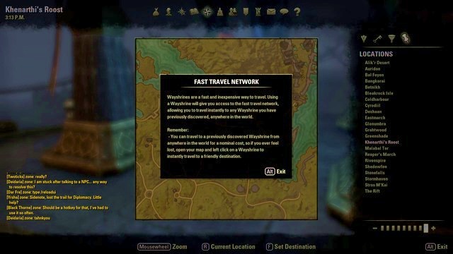 Fast travel - 5. Transportation - The Elder Scrolls Online in 10 Easy Steps - The Elder Scrolls Online Game Guide