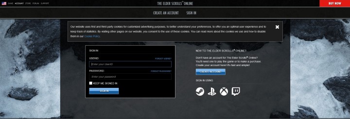Вы можете бесплатно создать учетную запись The Elder Scrolls Online, прежде чем купить игру и связать ее со своей копией - ESO: Elder Scrolls Online - как создать? - Начало игры - Онлайн руководство The Elder Scrolls