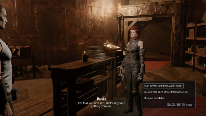 First, go to Marika, Ivan's wife - Elex 2: Tengis Judgment (Carakis) - walkthrough - Carakis - Elex 2 Guide