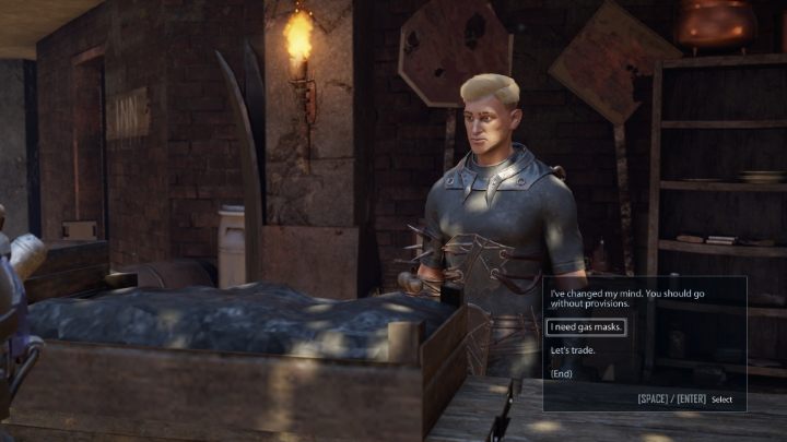 Вернувшись к Скраппи и предоставив информацию об источнике газа, он попросит вас получить 5 противогазов - Elex 2: Gas in the Mine (Tavar) - прохождение - Tavar - Elex 2 game guide