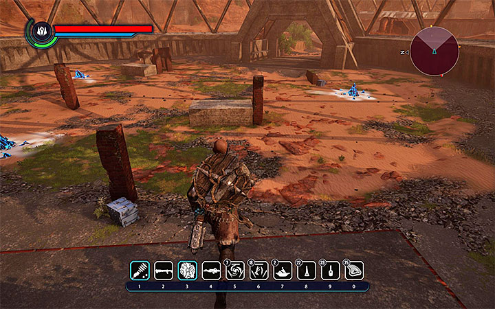After collecting all three parts, go back to Konrad to give them to him - The Big Bang - Walkthrough of Chapter 1: The Hunt Begins - Chapter 1: The Hunt Begins - Elex Game Guide
