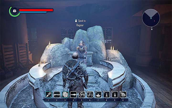 Ragnar from Goliet village, located in Edan, decides who can join the Berserkers - Free as a Bird - Walkthrough of Chapter 1: The Hunt Begins - Chapter 1: The Hunt Begins - Elex Game Guide