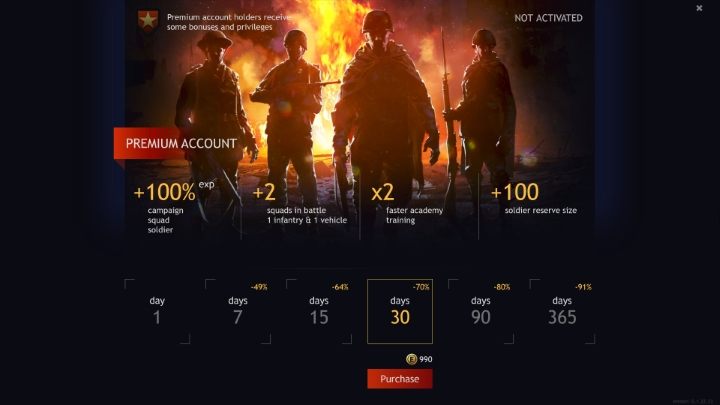 Premium account offers several useful bonuses. - Enlisted: Microtransactions - how do they affect the game? - FAQ - Enlisted Guide
