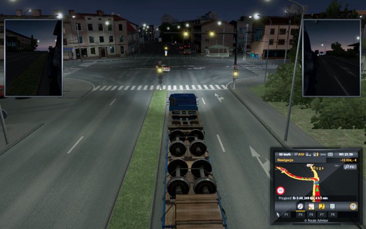 In the main part of the city there are garage, job agency, gas station, and six companies - Latvia in Euro Truck Simulator 2 Beyond the Baltic Sea - New cities - Euro Truck Simulator 2 Game Guide