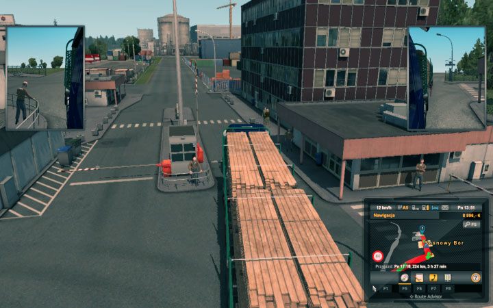 There is only one place here - a power plant company - Russia in Euro Truck Simulator 2 Beyond the Baltic Sea - New cities - Euro Truck Simulator 2 Game Guide