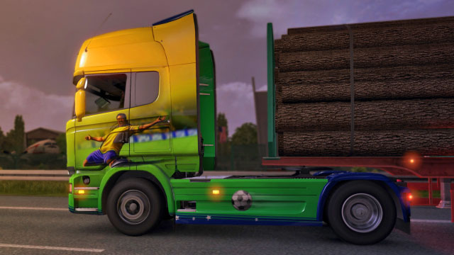 This add-on gives you four additional paint jobs in the Scottish colors - Official add-ons - DLC in Euro Truck 2 - First steps - Euro Truck Simulator 2 Game Guide
