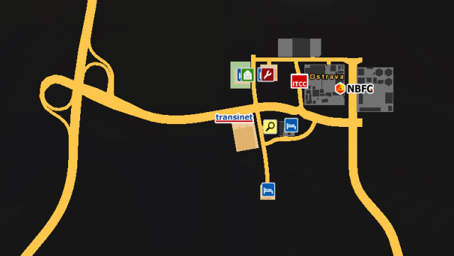A city located in the Czech Republic near the border with Poland - The Czech Republic and Slovakia | Cities - Cities - Euro Truck Simulator 2 Game Guide