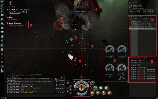 Eve online mission ships