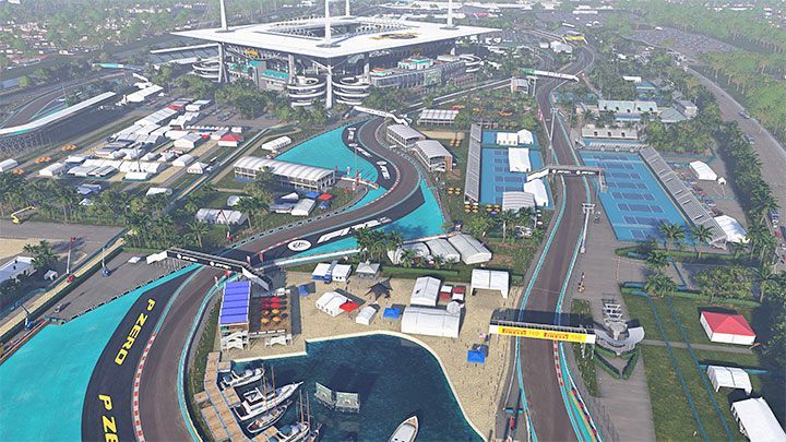 The only brand new track in the 2022 Formula 1 Season is the Miami facility in the United States - F1 22: 2022 Season - changes and new features - Basics - F1 22 Guide