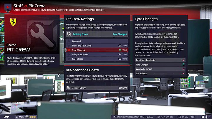 How to unlock: Have your pit crew reach 100 in any performance rating - F1 Manager 2022: Trophies / Achievements - list of all, trophy guide - Appendix - F1 Manager 2022 Guide