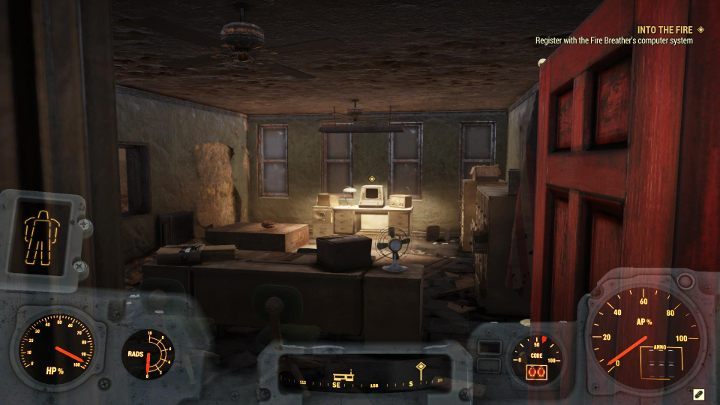 Now, you can go back to the Charleston Fire Department - Into the Fire - Fallout 76 Walkthrough - Main missions - Fallout 76 Guide