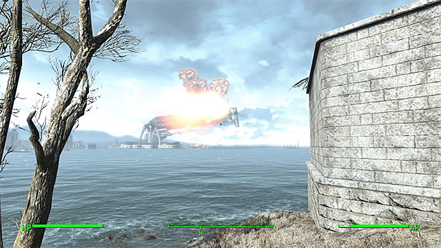 Barrage will destroy the airship of the Brotherhood of Steel - With Our Powers Combined - Minor quests for Minutemen faction - Fallout 4 Game Guide & Walkthrough