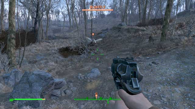 There is only one bloatfly in the marked area. - Smaller quests in Diamond City - Side quests in Diamond City - Fallout 4 Game Guide & Walkthrough