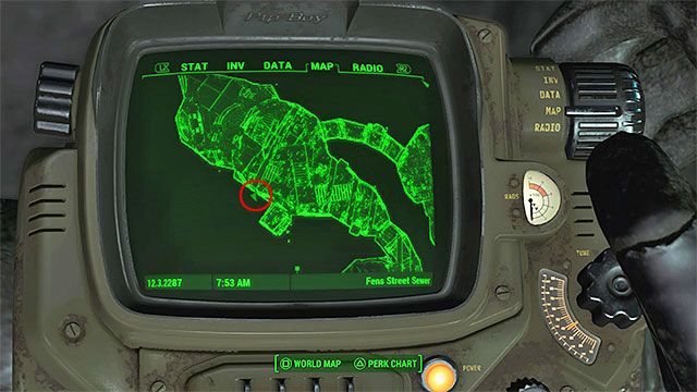 You can get to the sewers through a small manhole close to Diamond City - Magazines in Center of Boston - Sector 6 - Magazines - Fallout 4 Game Guide & Walkthrough