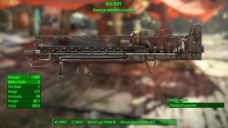 Type: Fat Man - Guns - heavy - Unique weapons - Fallout 4 Game Guide & Walkthrough