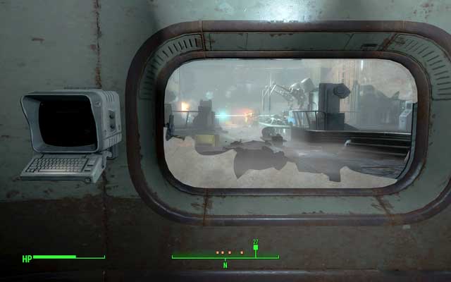You can activate the drone on the lower floor, it will help you in eliminating synths - The Nuclear Option (the Railroad ending) - Major Quests for Railroad faction - Fallout 4 Game Guide & Walkthrough