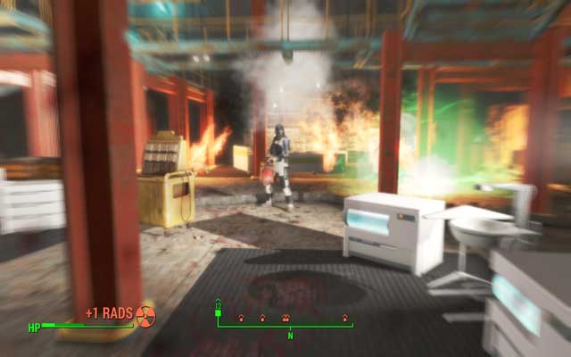 Fighting in the small room by using rocket launchers and other powerful weapons might not end well for the surrounding - The Nuclear Option (the Railroad ending) - Major Quests for Railroad faction - Fallout 4 Game Guide & Walkthrough