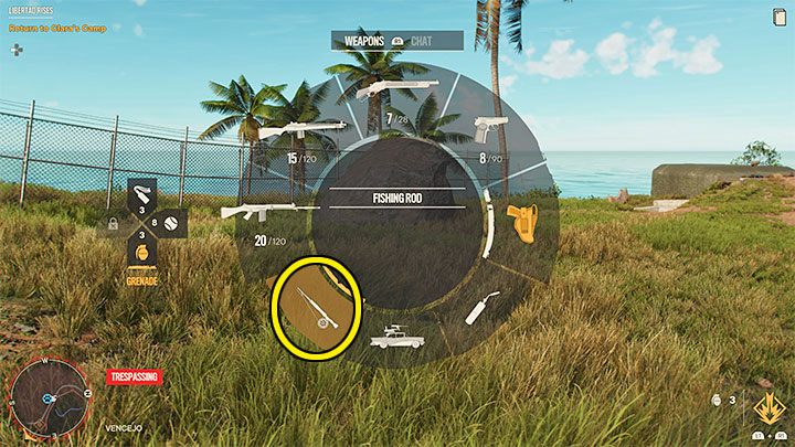 Angeln ist nicht gleich zu Beginn des Spiels verfügbar, aber Sie werden es trotzdem zu Beginn der Kampagne freischalten – Far Cry 6: Jagen und Angeln – Grundlagen – Far Cry 6 Guide