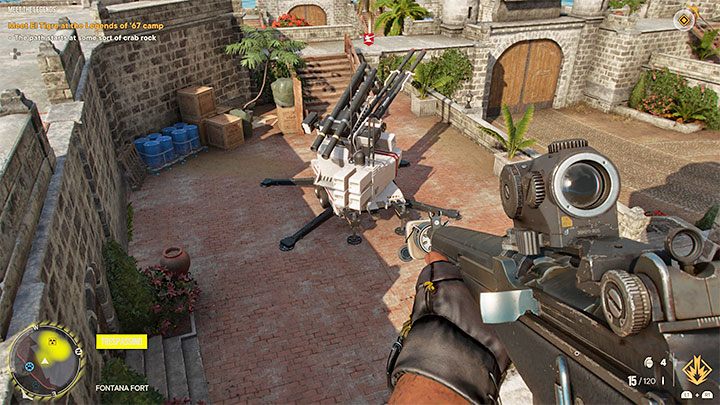 Zu den Standorten mit Flugabwehrkanonen gehören meist kleine Militärstützpunkte – Far Cry 6: Flugabwehrkanonen – wie zerstört man sie?  - FAQ – Far Cry 6-Leitfaden
