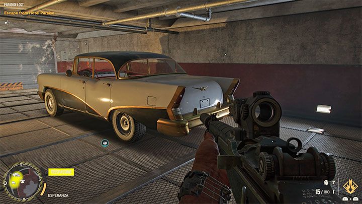 Once you regain control of the character, Heat will begin - your task is to get out of the hotel building - Far Cry 6: Paradise Lost - walkthrough - Esperanza - Far Cry 6 Guide