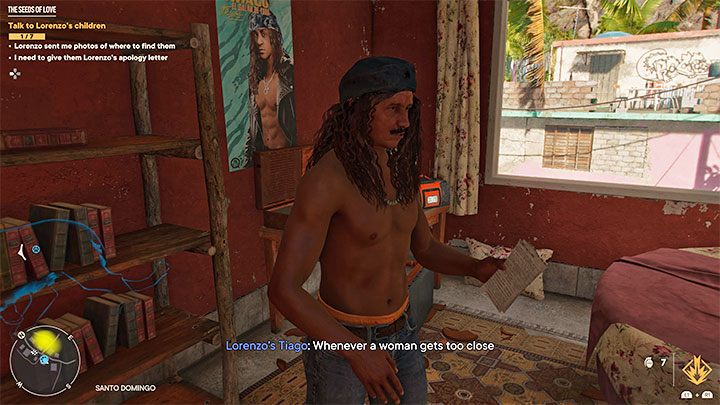 By destroying the padlock with your gun, you can now reach the room with Tiago and hand him the letter - Far Cry 6: The Seeds of Love - walkthrough - El Este - Far Cry 6 Guide