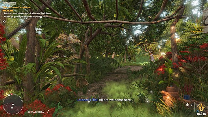 You will start experiencing a kind of hallucination and you have to reach more places with low floating green mist, where Riel will appear - Far Cry 6: The Seeds of Love - walkthrough - El Este - Far Cry 6 Guide
