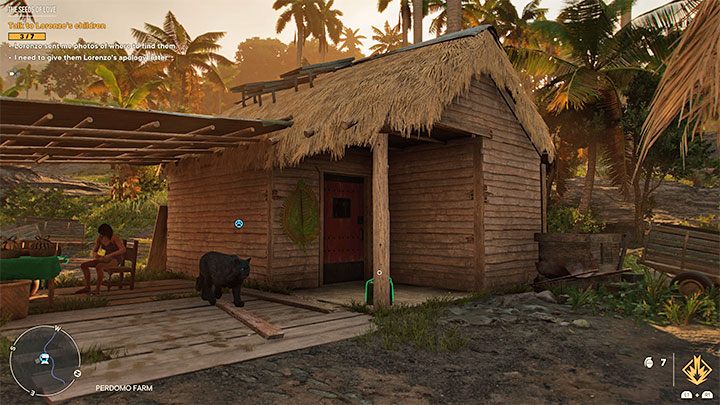 You can use the key to open the hut shown in the screenshot above - Far Cry 6: The Seeds of Love - walkthrough - El Este - Far Cry 6 Guide