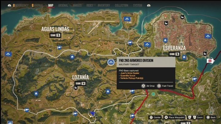You will come across 6 FND bases in the Madrugada region - Far Cry 6: Madrugada - all collectibles and secrets, list - World Atlas - Far Cry 6 Guide