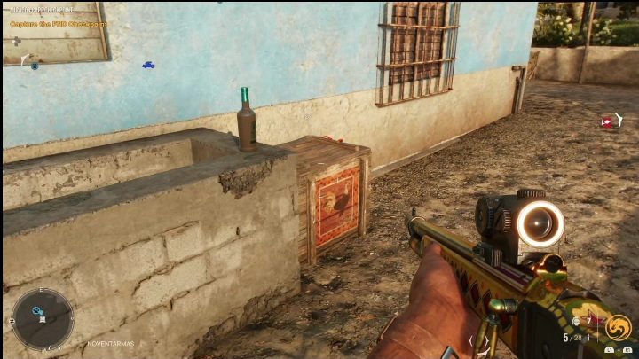 This chest is hidden behind a small blue building, right next to a stone bathtub - Far Cry 6: Roosters - list, locations - Other - Far Cry 6 Guide